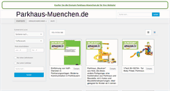 Desktop Screenshot of parkhaus-muenchen.de